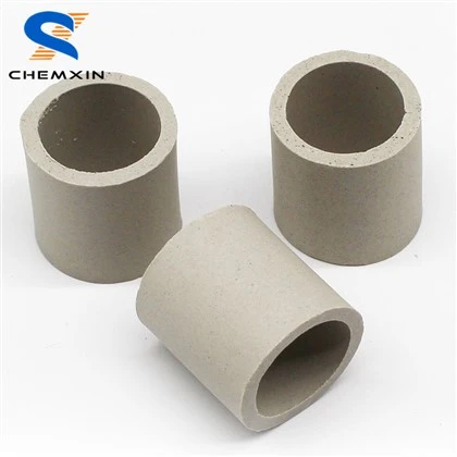 16 25 38 50 76mm Ceramic Raschig Ring with Highly Effectively Surface Area for Absorb Tower